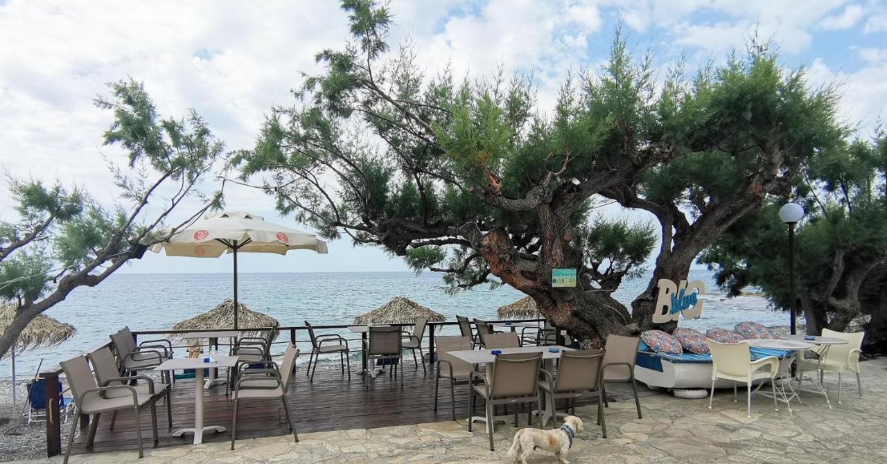 Βig Βlue Apartments Makrýgialos Esterno foto