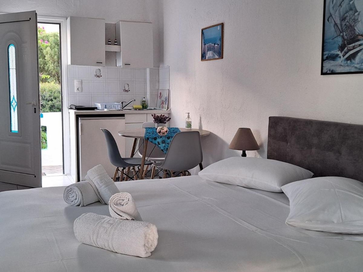Βig Βlue Apartments Makrýgialos Esterno foto