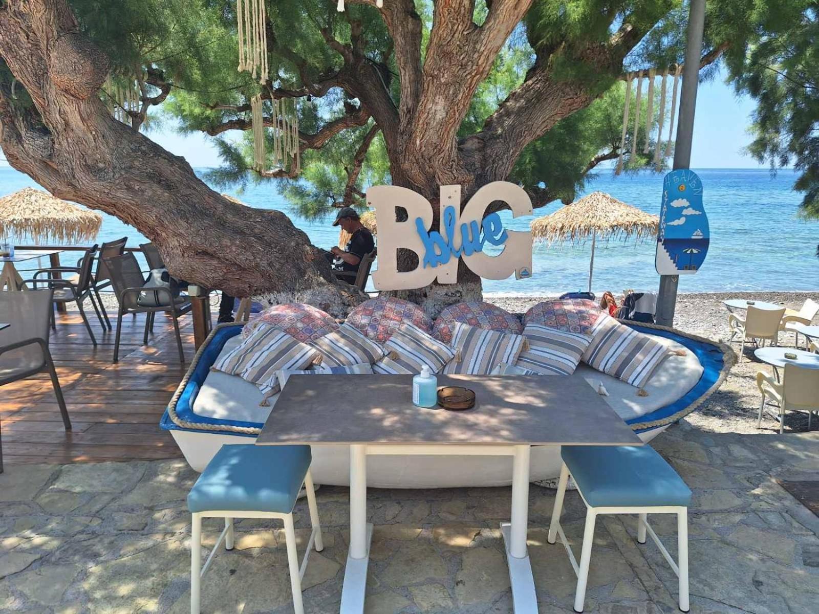Βig Βlue Apartments Makrýgialos Esterno foto